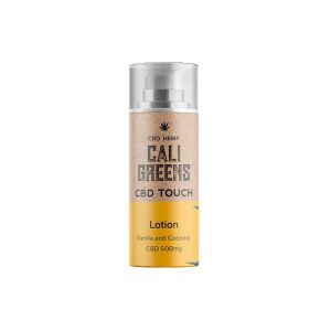 Cali Greens 500mg CBD Touch Lotion Vanilla And Coconut 100ml