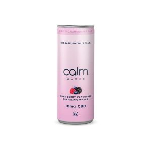24 x Calm CBD 10mg Mixed Berry CBD Sparkling Water 250ml