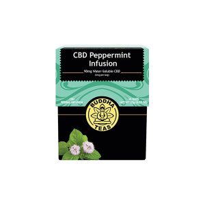 Buddha Teas CBD Peppermint Infusion Tea Bags 5mg
