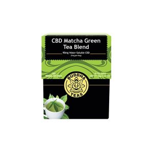 Buddha Teas CBD Matcha Green Tea Bags 5mg