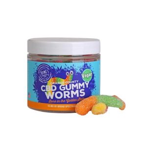 Orange County CBD 10mg Gummy Worms - Small Pack