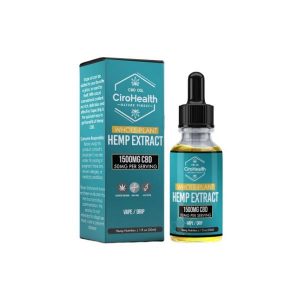 Ciro Health Full Spectrum 1500mg CBD Vape - Oral Drops 30ml