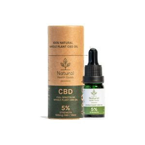 Natural Health Goods Full Spectrum 500mg CBD Oil 10ml
