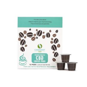 Canniant 30mg CBD Nespresso Coffee Pods - Pack of 12