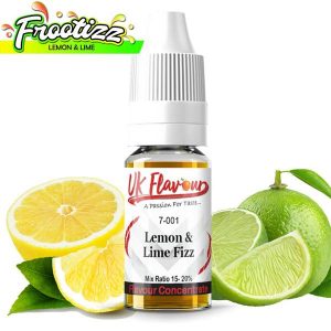 10 x 10ml UK Flavour Fizzy Range Concentrate 0mg (Mix Ratio 15-20%)