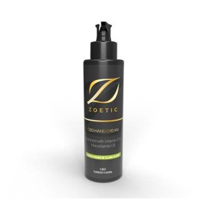 Zoetic 300mg CBD Hand Cream 100ml - Lemongrass & Ylang Ylang