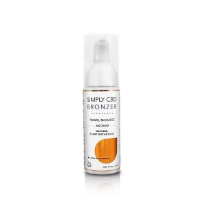 Simply CBD Bronzer 17.5mg CBD Spray Tanning Mousse 50ml
