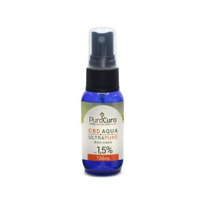PuroCuro 1.5% Ultra Pure 150mg CBD Aqua 10ml