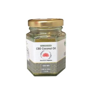 Blackthorn Organics 500mg CBD Coconut Oil 110ml