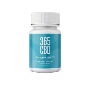 365CBD Chewable Tablets 450mg CBD 30 Tablets