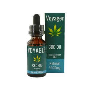 Voyager 3000mg CBD Oil 30ml - Natural