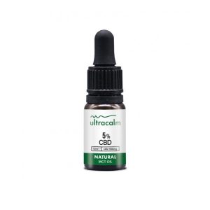 Ultracalm 500mg CBD Broad Spectrum MCT CBD Oil 10ml - Natural