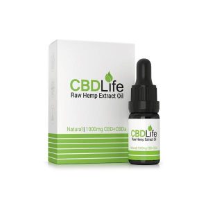CBDLife 1000mg CBD + CBDa Raw Hemp Extract Oil 10ml