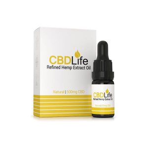 CBDLife 500mg CBD Refined Hemp Extract Oil 10ml