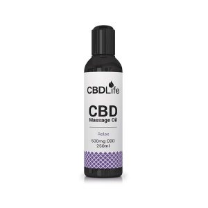 CBDLife 500mg CBD Massage Oil 250ml