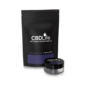 CBDLife 95% CBD Terpene Infused Isolate 1g
