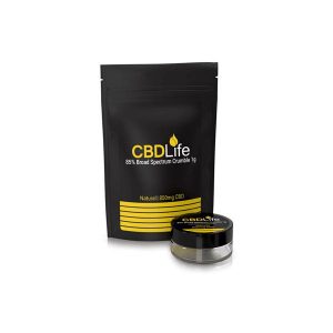 CBDLife 850mg CBD Broad Spectrum Crumble 1g