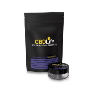 CBDLife 400mg CBD Terpene Infused Broad Spectrum Crumble 0.5g