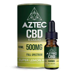 Aztec CBD 500mg CBD Vaping Liquid 10ml (50PG/50VG)
