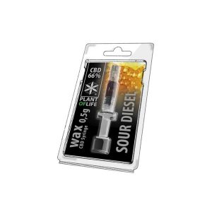 CBD Wax 0.5G Sour Diesel 66%