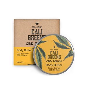 Cali Greens 500mg CBD Body Butter Cocoa Orange 100ml