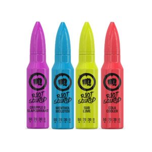 Riot Squad 0mg 50ml Shortfill (70VG/30PG)