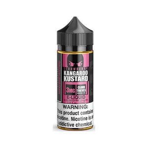 Strawberry Kangaroo Kustard by Cloud Thieves 0mg 120ml Shortfill (80VG-20PG)
