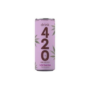 Drink 420 CBD 15mg Infused Sparkling Drink - Wildberry
