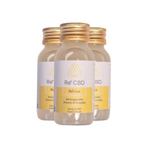 24 x Re+ CBD 25mg CBD Tropical Health Shot 60ml