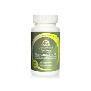 Celtic Wind Crops 600mg CBD Canna-Mag - 60 Caps