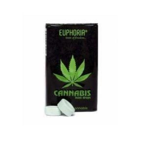 Euphoria Cannabis Mint Drops - With Real Cannabis